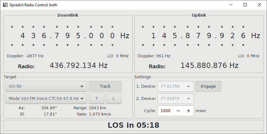 Gpredict FT 817 818 8x7 4