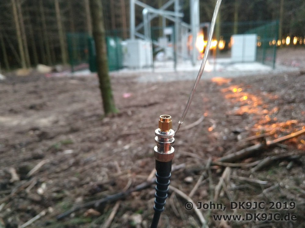 Improvised 20m antenna