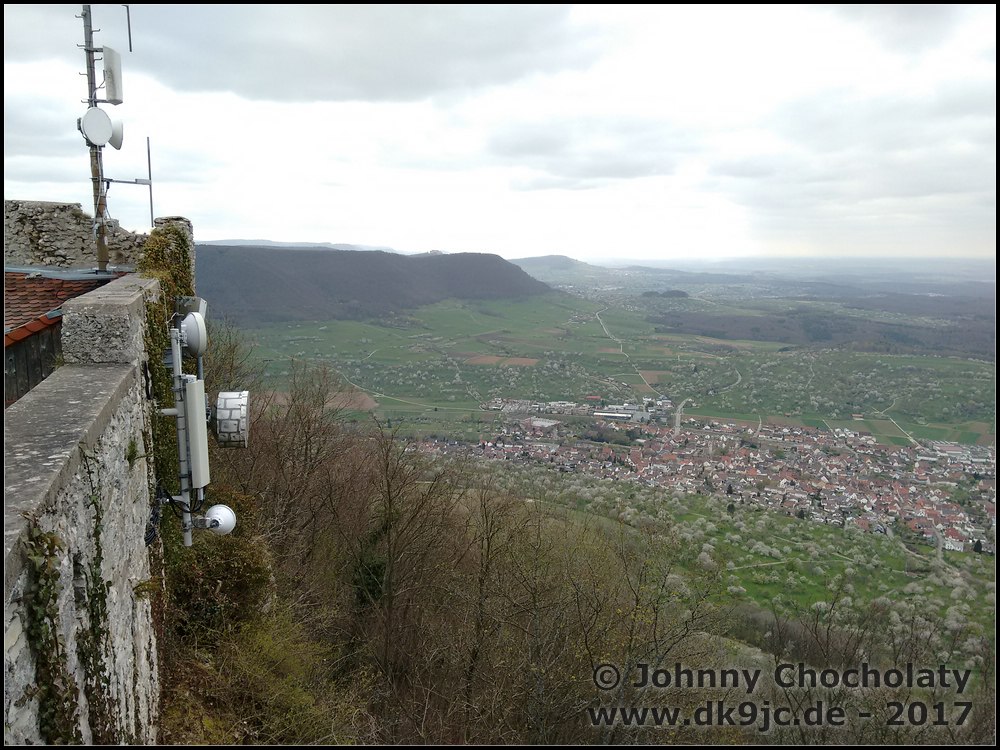 SOTA von der Burg Teck