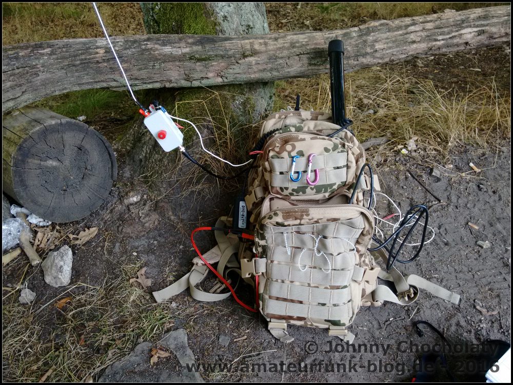 SOTA: DM/HE-097 mit EFHW und 5W QRP SOTA: DM/HE-097 mit EFHW und 5W QRP