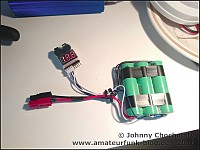 Built 3S1P 18650 pack
