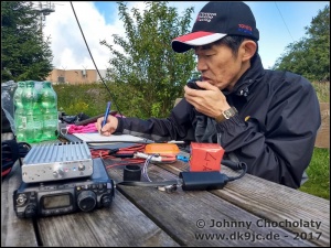 Keiichi, DL/JF8LPB calling on 20m Keiichi, DL/JF8LPB calling on 20m