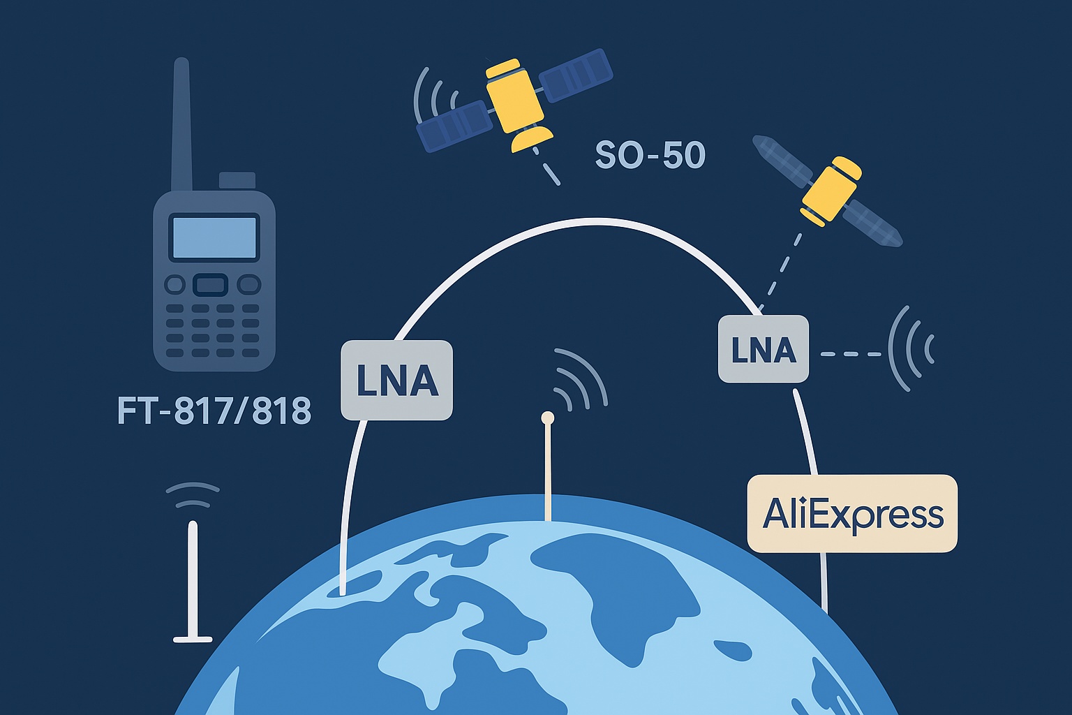 Chinese LNA for LEO Satellites